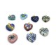 Heart Pendant in Murano Glass - Mod. Cuore, Diam. 13 mm ( available in assorted Colours)